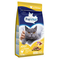 PreVital Száraz Macskaeledel csirke felnőtt - 1,4kg