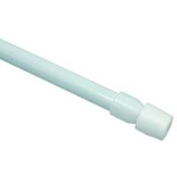 Rugós vitrázs gumírozott végekkel, fehér (35-45 cm)