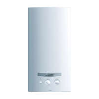 VAILLANT VAILLANT atmoMag HU 144/1 l ERP átfolyós kéményes gázbojler, 14l/perc, 24kW