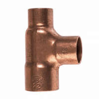 VIEGA VIEGA 95130 forrasztható réz szűkített T-idom, 28 x 18 x 22mm