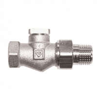 HERZ HERZ RL1 visszatérő radiátorszelep, egyenes, 1/2"