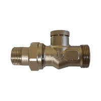 HERZ HERZ RL1 visszatérő radiátorszelep, egyenes, 1/2" x G3/4"