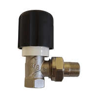 HERZ HERZ GP kézi radiátorszelep, sarok, 3/8"