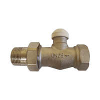 HERZ HERZ TS-90 termosztatikus radiátorszelep, egyenes, 1"