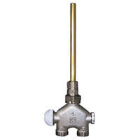 HERZ HERZ VUA-40 egyenes kivitelű egycsöves lándzsás szelep 150 mm benyúlással, 1/2" x G3/4"