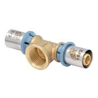 UNIDELTA UNIDELTA 4007 press T-idom, menetes ággal, 16x2-1/2"B-16x2mm