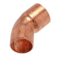 IBP IBP 5040 forrasztható réz ív, 45°, 1 tokos, 54mm
