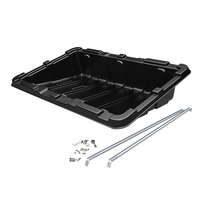 RENUSOL RENUSOL CS+ rögzítő tálca,lapostetőre,25°, műa, fek.(szerelési anyag+U-profil NP