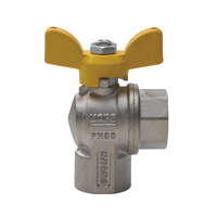 TECNOVIELLE TECNOVIELLE sarok golyóscsap gázra 3/4" BB