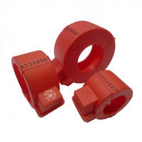 B-Meters B-METERS műanyag plomba gyűrű, piros, 1/2"