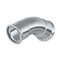 FixTrend FixTrend Inox press 2 tokos ív 45°, 22 mm