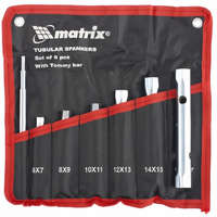 MTX MTX 6-15mm 7 részes cink csőkulcs szett táskában