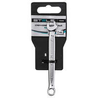 STELS STELS 7mm csillag- villáskulcs, Bi-HEX, CrV, csúszásgátló bordázat PROFESSIONAL