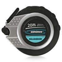 GROSS GROSS 20m professional geodéziai mérőszalag fém