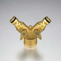 PALISAD PALISAD 3/4 sárgaréz 2 csatornás elosztó csappal Y-elág locsolórendszerekhez külső