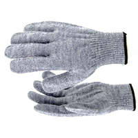 SIBRTEH SIBRTEH M-8 téli kötött akril munkás kesztyű szürke