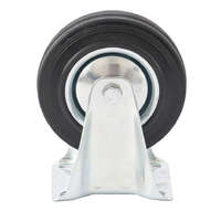 SIBRTEH SIBRTEH 125x15x39mm 135kg platform kerék fix, fém agy, csapágyazott