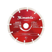 MTX MTX 125mmxM14 szegmentált gyémánt beton vágótárcsa száraz MATRIX PROFESSIONAL