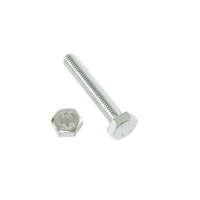 Import Import M6x25mm 8.8 HLF hatlapfejű, tövig menetes csavar horganyzott