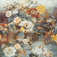 Kert és Otthonbolt Sienna virágos 3 rétegű szalvéta, 16,5 x 16,5 cm