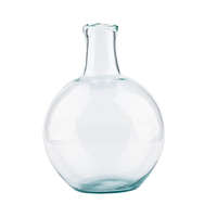Kert és Otthonbolt Üveg gömb váza, dekorációs kiegészítő, 2,75 literes