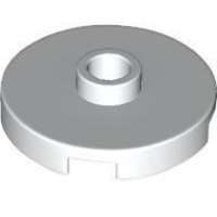 LEGO® Fehér LEGO Kerekített csempe 2 x 2 nyitott bütyökkel