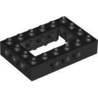 LEGO® Fekete LEGO Technic kocka 4 x 6 nyitott középrésszel