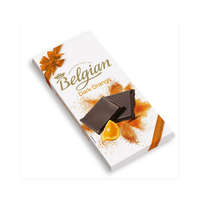 Belgian Belgian táblás narancsos étcsokoládé - 100g