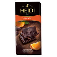 Heidi Heidi táblás étcsokoládé narancshéj - 80g