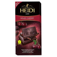 Heidi Heidi táblás csokoldádé dark sour cherry - 80g