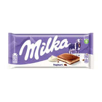 Milka Milka alpesi tejcsokoládé joghurtos krémtöltelék - 100g
