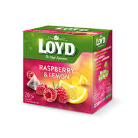 Loyd Loyd piramis tea málna-citrom - 20x2g