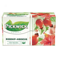 Pickwick Pickwick gyógytea csipkebogyó-hibiszkusz - 50g