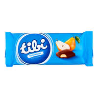 Tibi Tibi táblás tejcsokoládé körte ízű krémmel - 90 g