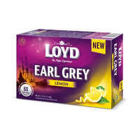 Loyd Loyd tea Earl Grey citrom 60 filteres 90g