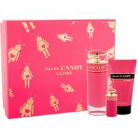 Prada Prada Candy Gloss Ajándékszett, Eau de Toilette 80ml + Eau de Toilette 7ml + Body Milk 75ml, női