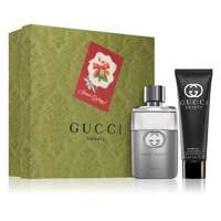 Gucci Gucci Guilty pour homme Ajándékszett, Eau de Toilette 50 ml + parfümös tusfürdő 50 ml, férfi