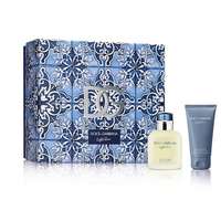 Dolce & Gabbana Dolce & Gabbana Light Blue pour Homme Ajándékszett, Eau de Toilette 75ml + Aftershave Balm 50ml, férfi
