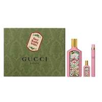 Gucci Gucci Flora by Gucci Gorgeous Gardenia Ajándékszett, Eau de Parfum 100ml + Eau de Parfum 10ml + Eau de Parfum 5ml, női