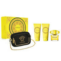 Versace Versace Yellow Diamond Ajándékszett, eau de toilette 90ml + testápoló 100ml + tusfürdő 100ml + táska, női