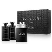 Bvlgari Bvlgari Man Black Cologne Ajándékszett, Eau de Toilette 100ml + After Shave Lotion 75ml + Shower Gel 75ml+ cosmetic bag, férfi