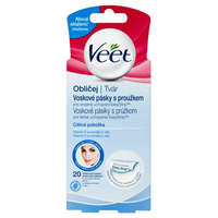 Veet Cold wax strips for the face for sensitive skin 20 pcs, női