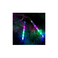 Globiz Meteor jégcsap - 60 LED - 11,5 cm - Multicolor - 3 x AA
