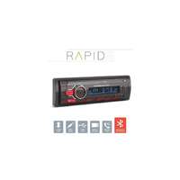 MNC Fejegység "Rapid" - 1 DIN - 4 x 50 W - BT - MP3 - AUX - SD - USB