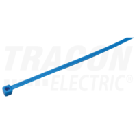 Tracon Normál kábelkötegelő, kék 98×2.5mm, D=1-21mm, PA6.6