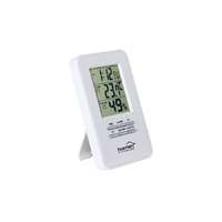HOME Home HC 13 hő- és páratartalom-mérő ébresztőórával, beltéri hőmérséklet kijelzése, ébresztés szundifunkcióval