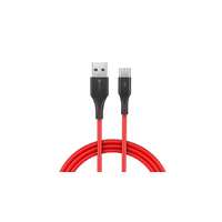 BlitzWolf USB-C kábel BlitzWolf BW-TC15 3A 1,8 m - piros