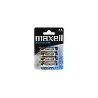 Maxell Maxell LR6 AA elem, alkáli, ceruza, 1,5V, 4 db/csomag
