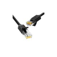 UGREEN UGREEN Ethernetový kabel RJ45 se zaobleným koncem, Cat.6, UTP, 8 m - černý