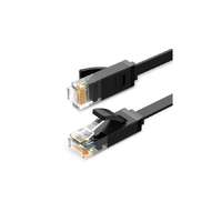 UGREEN UGREEN Ethernetový plochý kabel RJ45, Cat.6, UTP, 0,5 m - černý